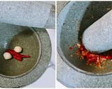 タイの激辛スパゲティー パットキーマオ作り方4写真