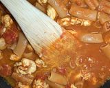 トマトと鶏肉のドライカレー風マカロニ作り方9写真