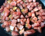 トマトと大葉で食べる💫ハンバーグ作り方7写真