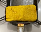 お弁当！カレー味の卵焼き作り方3写真