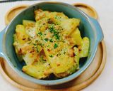 #私の節約レシピじゃか芋と鮭缶のマヨ焼き作り方5写真