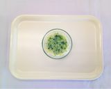 【離乳食中期】チンゲン菜粥作り方3写真