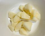 今が旬❕3点でOK なしのヨーグルト和え作り方1写真