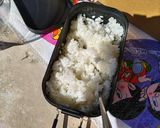 エコソーラークッカーで米を炊く作り方4写真