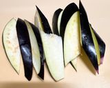 大葉香るナスとサバ缶のつけ汁作り方1写真