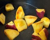 夕食弁当に☆純露でアレンジ♪さつま芋紅茶味大学芋作り方3写真