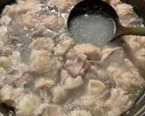 もつ鍋に白菜とプラス鶏もも肉も美味しい作り方2写真