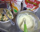 ブロッコリーとゆで卵のオイマヨ和え天ぷら作り方8写真