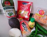 ＊胡瓜とエビとアボカドの激辛セビーチェ＊作り方1写真