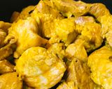 豚肉＆ベーシック具材の玉子のせカレー作り方1写真