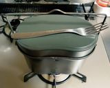 飯盒(はんごう)レトルトカレーソーセージ作り方3写真