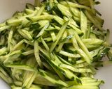 🥒きゅうりとツナの春雨サラダ🥒作り方1写真