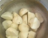 粉吹きジャガイモのセージバター作り方1写真