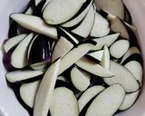 ポリ袋でなすのさっぱり漬け作り方1写真