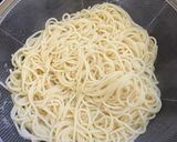 スパゲッティ焼きそば作り方2写真