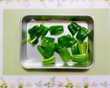 簡単夕飯!豚こまピーマン厚揚味噌マヨ炒め作り方4写真