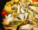 出汁カレー●煮込みポークチーズカレー作り方2写真