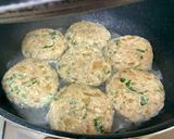 大葉香る♪つくね風豆腐ハンバーグ作り方8写真
