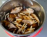 鶏肝の黒酢で甘辛煮作り方4写真