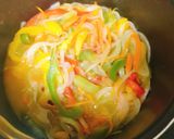 彩り野菜で食欲up＊鮭のさっぱり南蛮漬け作り方3写真