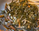 昆(布)・蒟(蒻)・根(菜)の炒め煮。作り方5写真