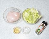 鶏むね肉のポリ袋蒸し（フェーズフリー）作り方1写真
