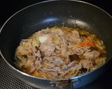 中華風豚バラ白菜鶏だしあん作り方16写真