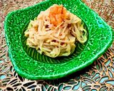 糸こんにゃくとえのきの明太バター和え作り方5写真