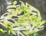 小松菜とエビとイカの極上塩あんかけ炒め作り方4写真