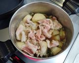 豚バラ肉と大根の甘辛煮作り方5写真
