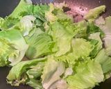 簡単早いレタス大量消費⭐︎豚肉塩レタス炒め作り方3写真