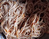 【蕎麦アレンジ】ビビン麺作り方5写真