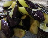 茄子みそ煮込み青唐辛子添え作り方2写真