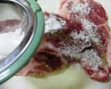 豚肩ロースのわさび味噌ソテー作り方2写真
