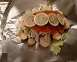 ズボラダイエット！秋鮭満腹ホイル焼き作り方4写真