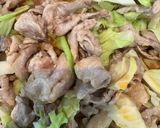 豚肉とキャベツの旨オイスター炒め作り方6写真