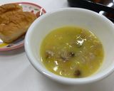 【つどいごはん】野菜プラスコーンスープ作り方4写真