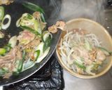 肉うどん♪簡単豚肉長ねぎ作り方11写真