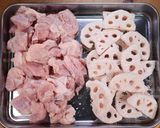 ぷりぷり鶏肉と蓮根の🤭油淋鶏ソース炒め🍚作り方4写真