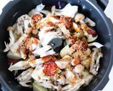 Bistroハリッサ香る野菜のトマト煮作り方1写真