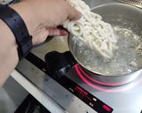 オクラとキュウリの冷たいうどん作り方3写真