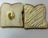 【簡単朝食】キャベツ千切卵のホットサンド作り方3写真