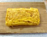 とろ〜りチーズ入りだし巻き玉子♡作り方5写真