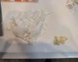【ワンパン】青のりクリームパスタ作り方1写真