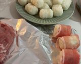 ☆簡単、肉巻きおにぎり☆作り方2写真