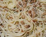 和風♪納豆ペペロンチーノ【唐辛子なし】作り方5写真