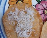 【餃子の皮で！】パリパリしらすねぎマヨ作り方3写真