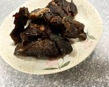 材料5つ　美味すぎたビーフジャーキー作り方6写真