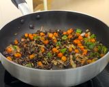 あじの甘露煮で作る！絶品ガパオライス作り方4写真