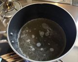青さのり(青のり)と豆腐の翡翠スープ作り方2写真